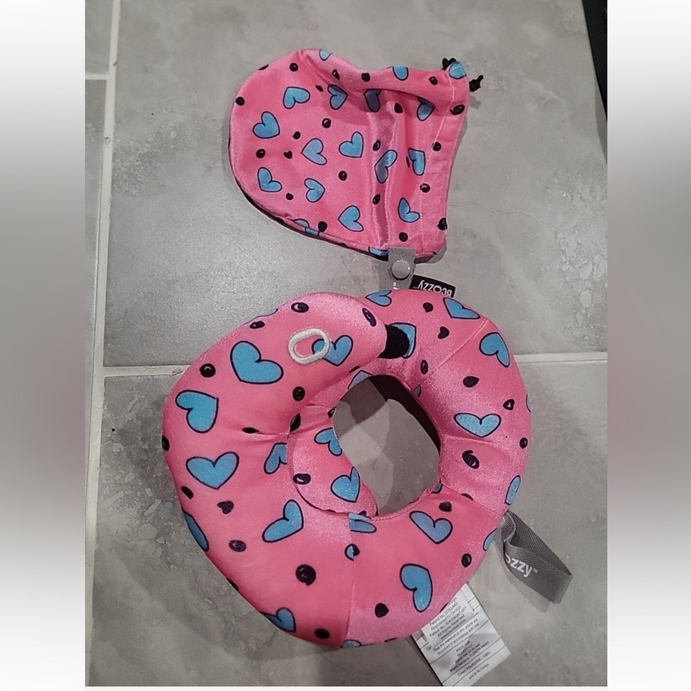 3-7 Y/O Kids Travel Neck Pillow for Traveling in Car Seat & Airplane, Provides..